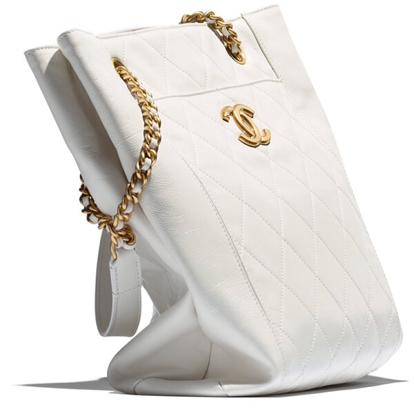 【シャネル】シャネル☆カーフスキン スモール トート AS2295 B04858 10601